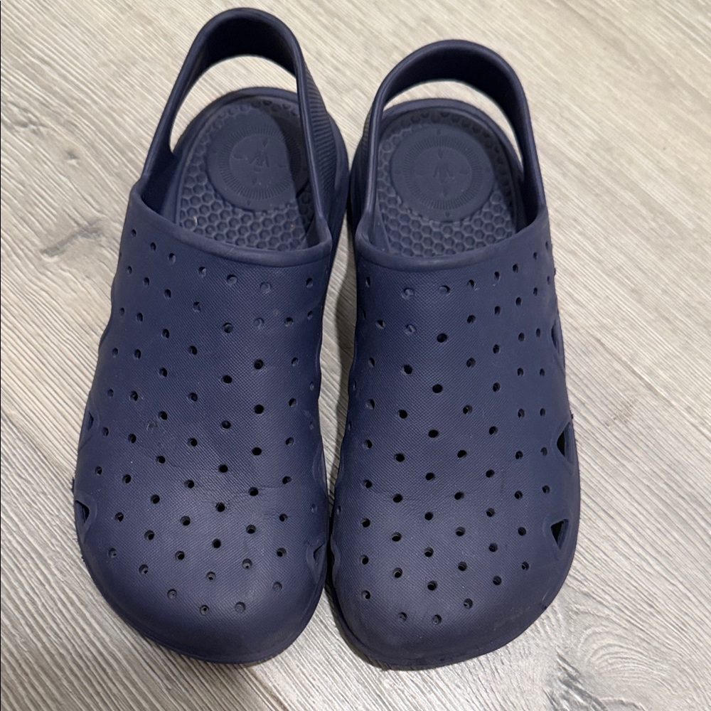 Everywhere Kids Navy Slip-On Clog Sandals